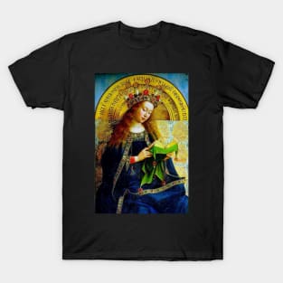 Our Lady Queen of Heaven Catholic Virgin Mary Crowning Virgen Maria 101 T-Shirt